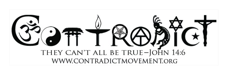 Contradict Bumper Sticker